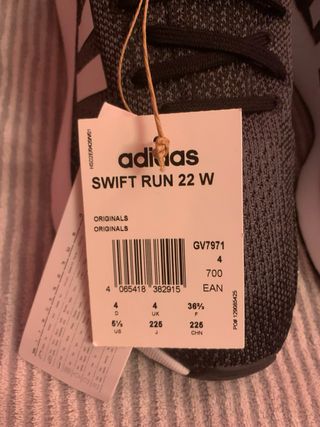 Sapatilhas Adidas Preto e Branco