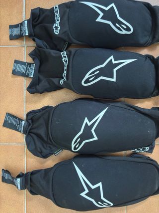 2 Rodilleras y 2 coderas Alpinestars Talla XS Y M