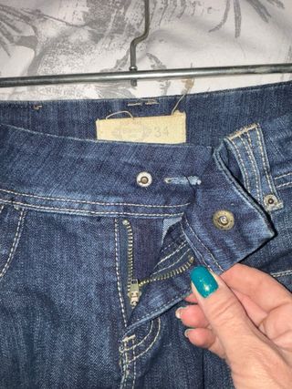 Falda vaquera azul