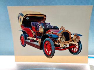 6 Postales “Serie B Colección Coches Antiguos”.