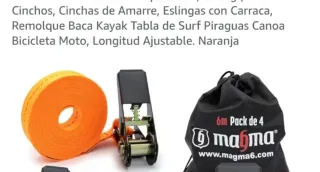 Correa Trinquete cinta de amarre marca MAGMA