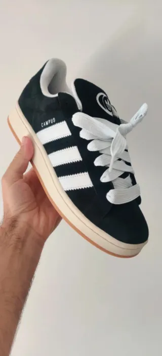 Adidas Campus Talla 41 Negro Blanco