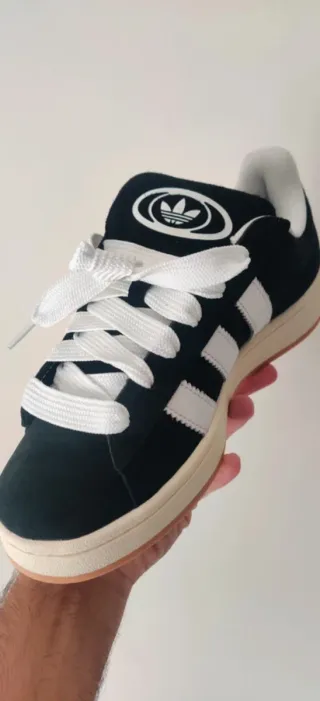 Adidas Campus Talla 41 Negro Blanco