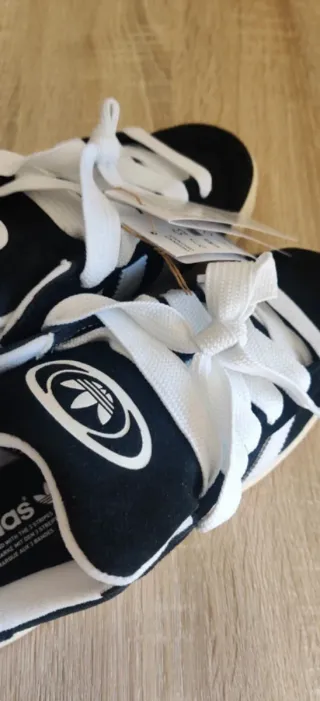 Adidas Campus Talla 41 Negro Blanco