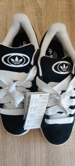 Adidas Campus Talla 41 Negro Blanco