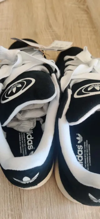 Adidas Campus Talla 41 Negro Blanco