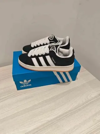 Adidas Campus Taglia 38 Nere e Bianche