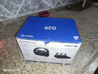 Logitech G29 con embrague y cambio de marchas