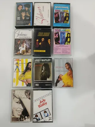 11 Shalamar y Jody Watley Cintas Cassettes ELIGE