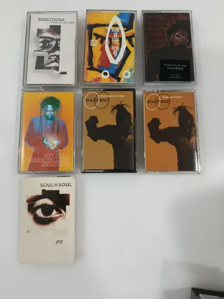 7  Soul II Soul Cintas Cassettes RAP HIP HOP ELIGE