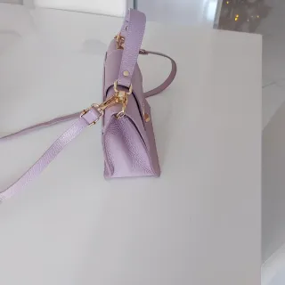 Borsetta vera pelle Labelrose lilla
