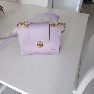 Borsetta vera pelle Labelrose lilla