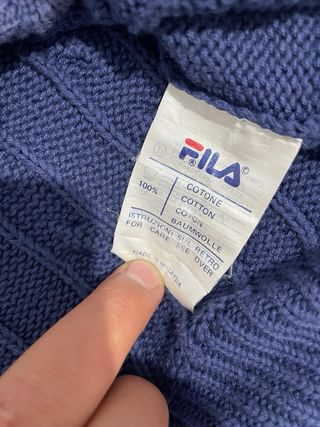 Jersey vintage FILA M. Calcavecchia – Talla L (48)