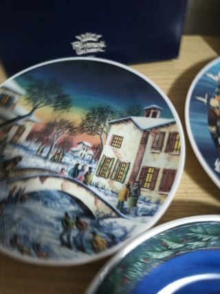 Piatti Richard Ginori Emilia Romagna pittori naif