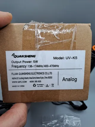 Walkie Talkie Quansheng UV-K5 Multibanda - Nuevo
