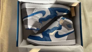 Jordan 1 Talla 38 Azul Blanco
