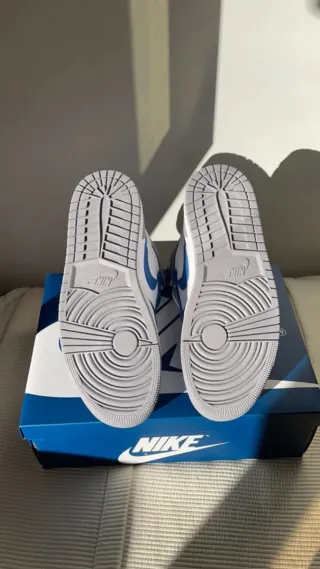 Jordan 1 Talla 38 Azul Blanco