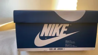 Jordan 1 Talla 38 Azul Blanco