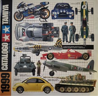 Catálogo Tamiya 1999 Modelos a Escala