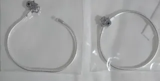 Pulsera de Plata Mano Fátima Hamsa Charm d Pandora