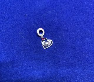 Charm Koala Corazón Plata pulsera Pandora collar
