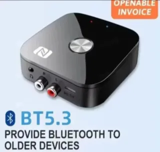 Receptor Audio Bluetooth 5.3 con NFC + Mando