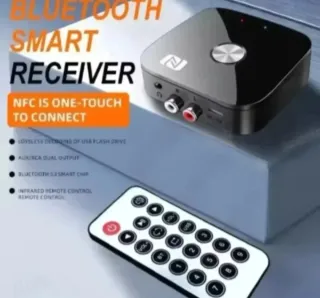 Receptor Audio Bluetooth 5.3 con NFC + Mando