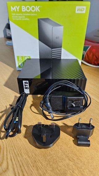 Disco Duro Externo WD 8TB My Book