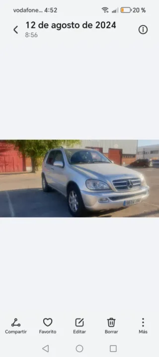 Mercedes-Benz ml 2005