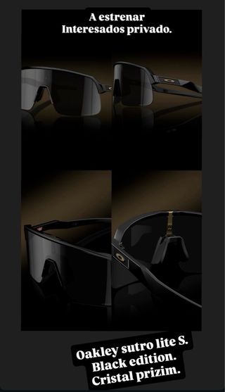 Gafas Oakley Sutro Lite (Black edition)