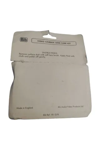 Kit Limpieza Lentes Cámara Video Bib Vintage
