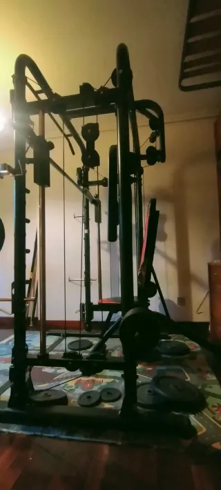 Máquina de gimnasio multifunción