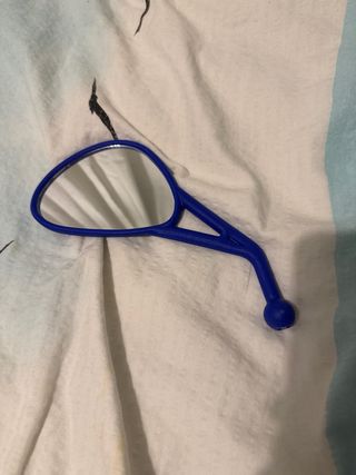 Retrovisor quitamulas R azul V-Parts