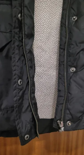 Chaqueta Roxy Negra con Capucha Desmontable