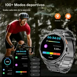 SMARTWATCH DEPORTIVO MULTIFUNCIÓN – DISEÑO PREMIUM