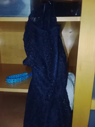 Vestido Zara Basic Azul