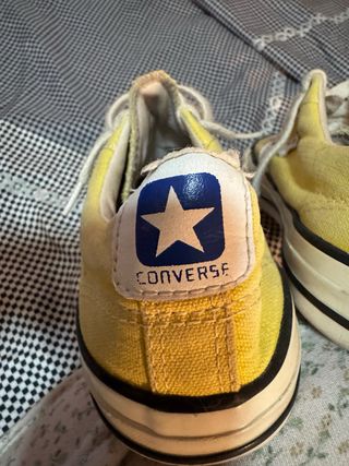 Zapatillas Converse Amarillas Talla X