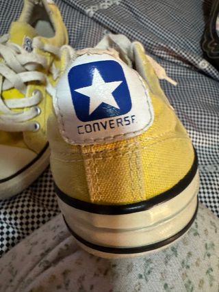 Zapatillas Converse Amarillas Talla X