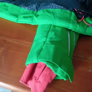 Giacca CMP da sci con cappuccio unisex verde XXS