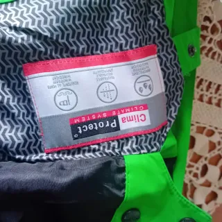 Giacca CMP da sci con cappuccio unisex verde XXS