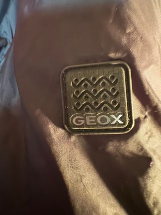 Plumas largo Geox negro, michisimas plumas, largo