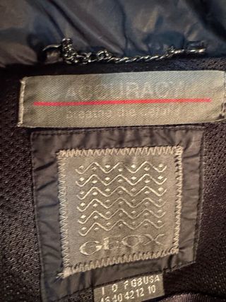 Plumas largo Geox negro, michisimas plumas, largo