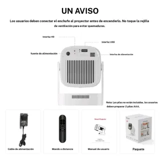 OFERTA ESPECIAL– PROYECTOR MAGCUBIC HY310 1080P