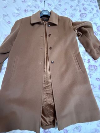 Cappotto donna color cammello