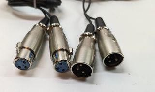 Cavo XLR  da 3 pin maschio a femmina a Maschio RCA