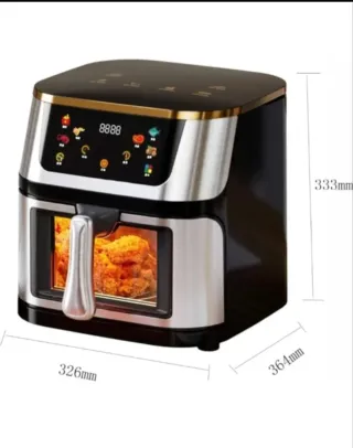 Freidora de aire con ventana