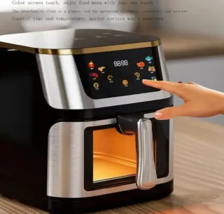 Freidora de aire con ventana