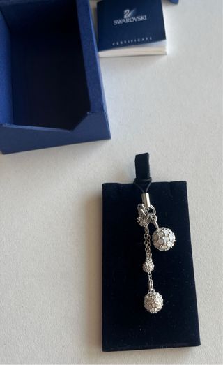 Charm Swarovski para móvil o bolso
