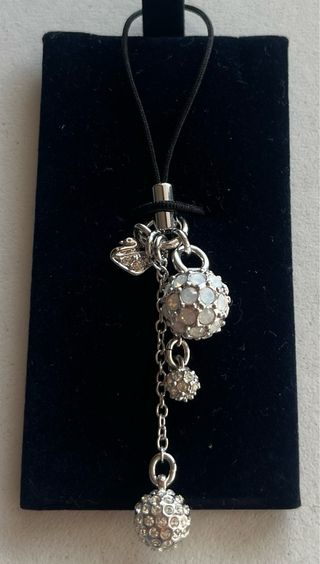 Charm Swarovski para móvil o bolso