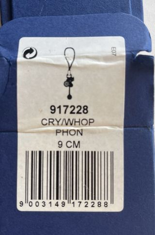 Charm Swarovski para móvil o bolso